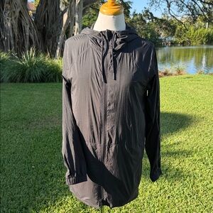 lululemon athletica Black Hooded Jacket